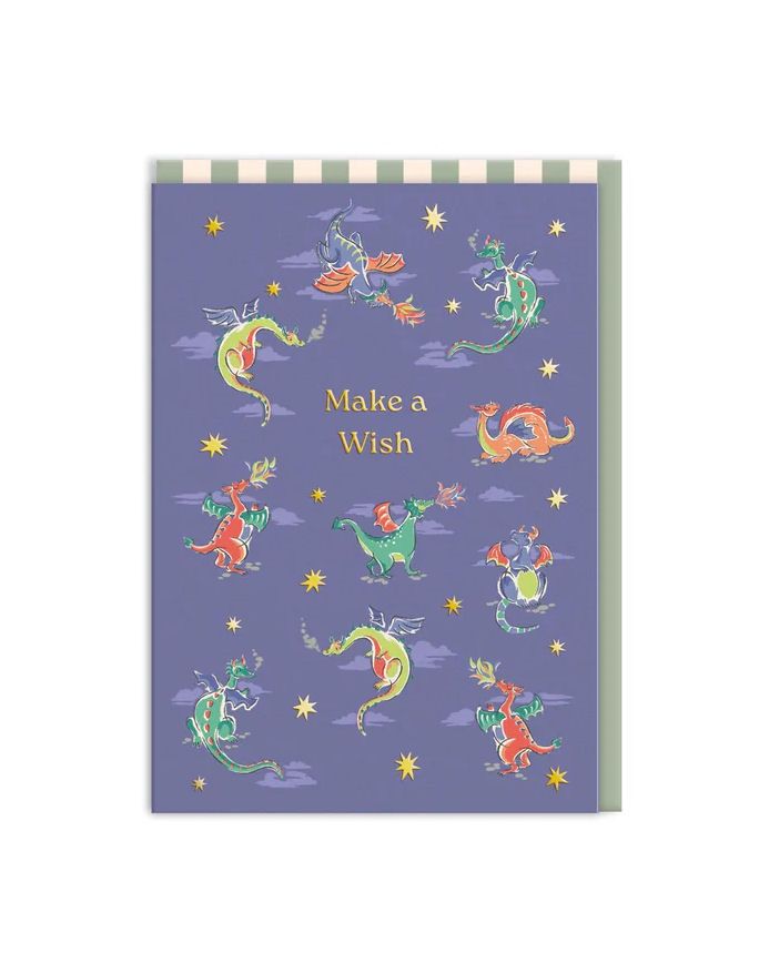 Make A Wish Dragon Card