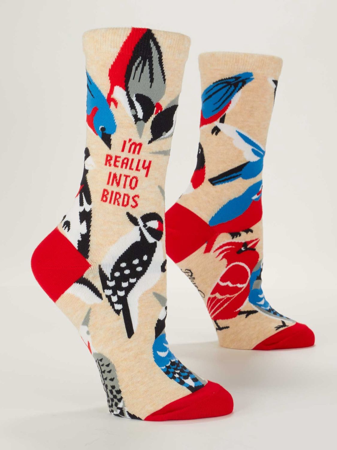 I’m Really Into Birds Blue Q Women&#39;s Socks