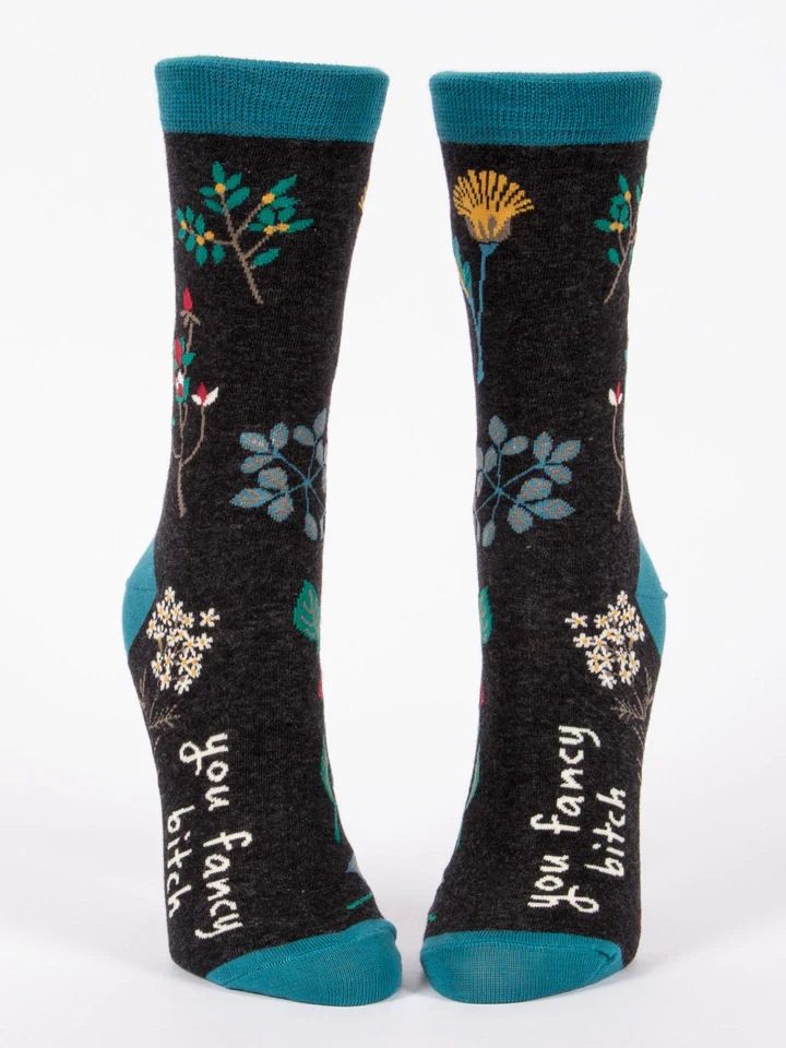 You Fancy Bitch Blue Q Women’s Socks