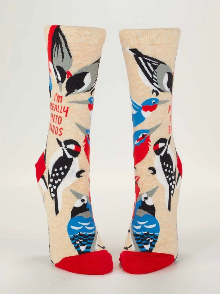 I’m Really Into Birds Blue Q Women's Socks