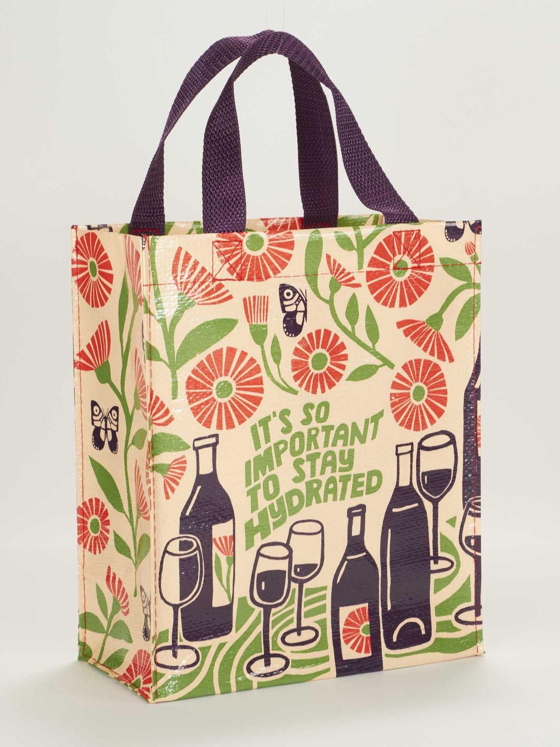It&#39;s So Important To Stay Hydrated Wine Handy Tote