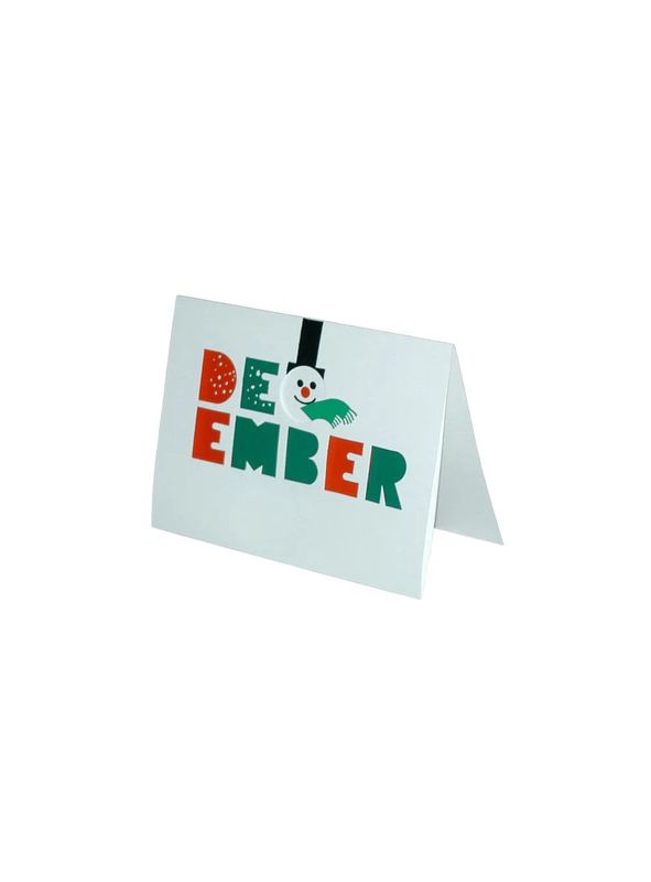 December Birthday Of The Month Card