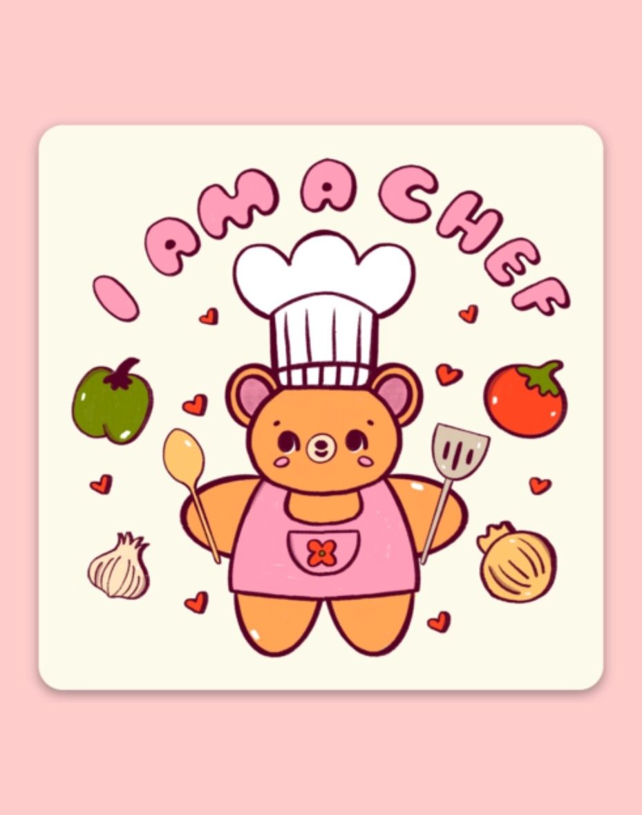 I Am Chef Sticker