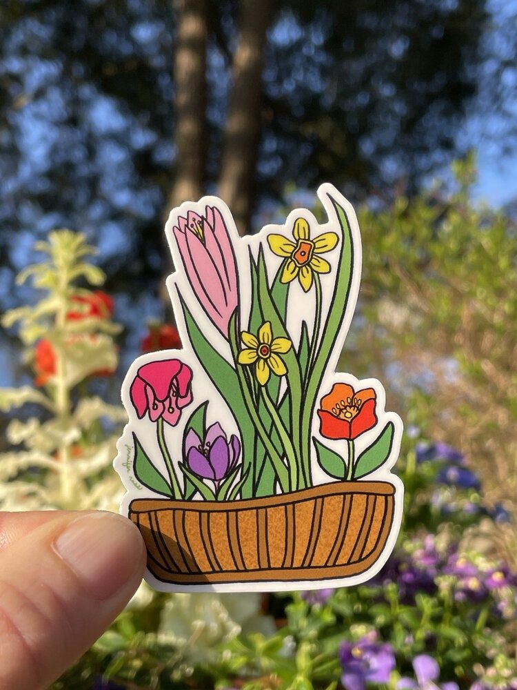 Flower Garden Sticker