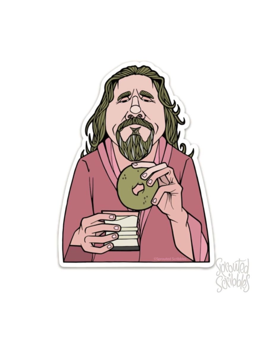 The Dude Sticker
