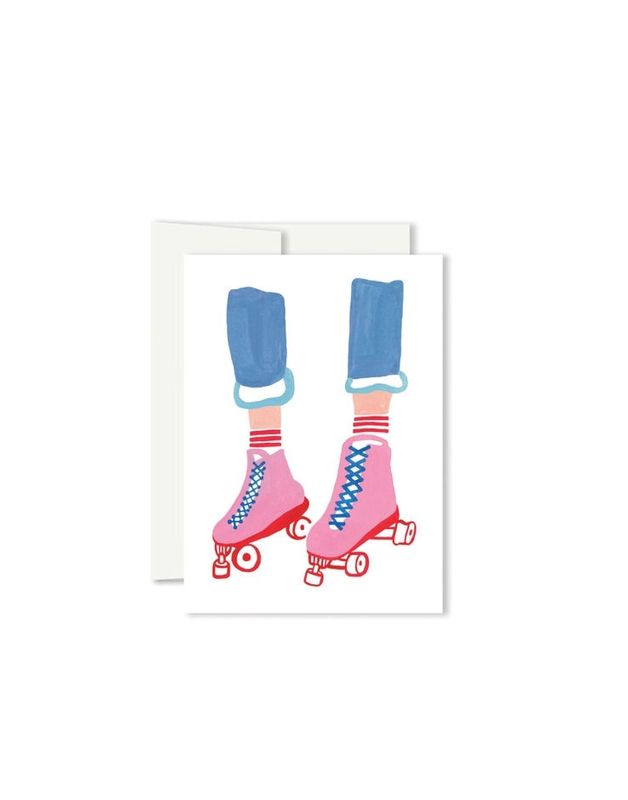 Roller Skate Mini Card