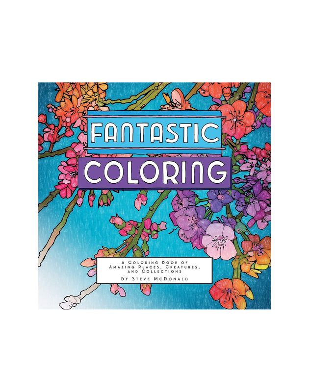 Fantastic Coloring Paperback Book