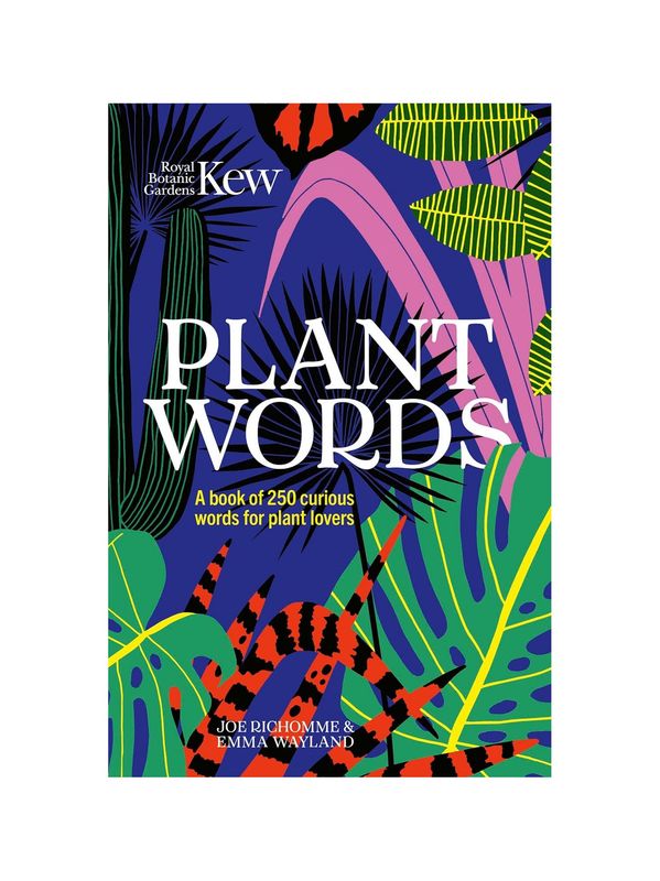 Plant Words Hardcover Book