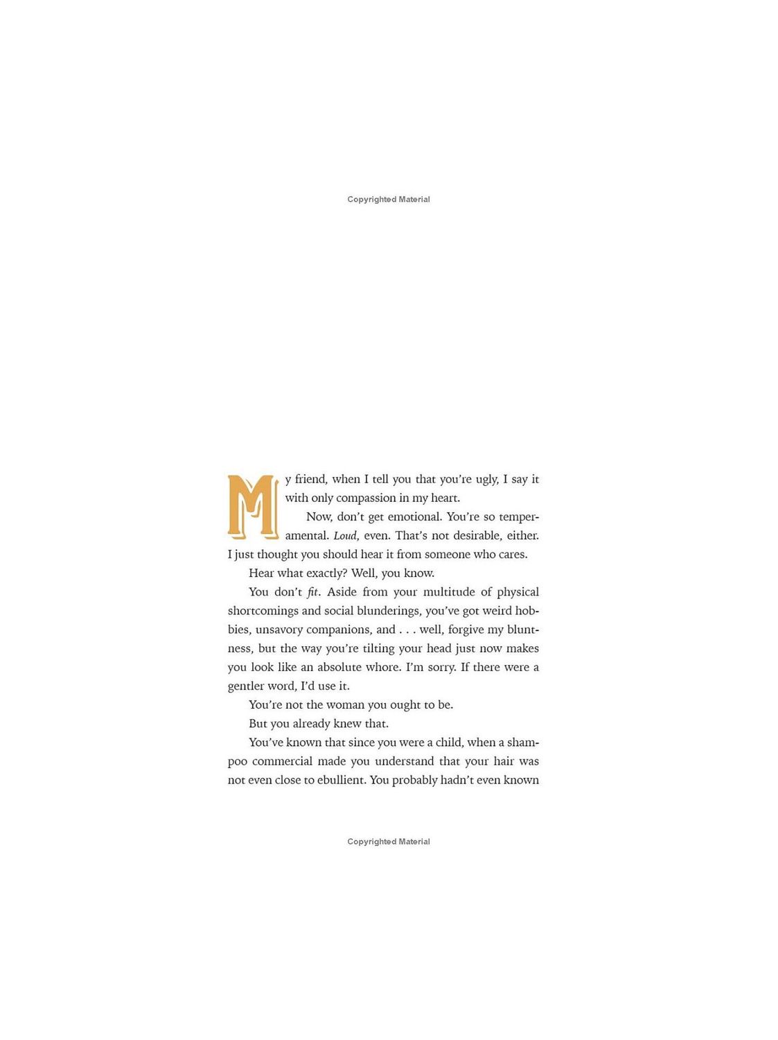 Unbecoming A Lady Hardcover Book