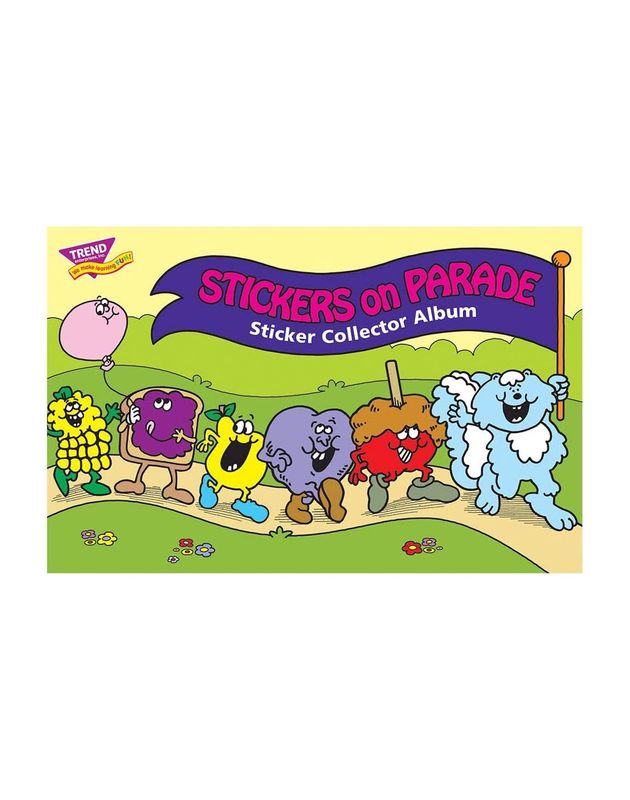 Stickers On Parade Sticker Collector Album Book