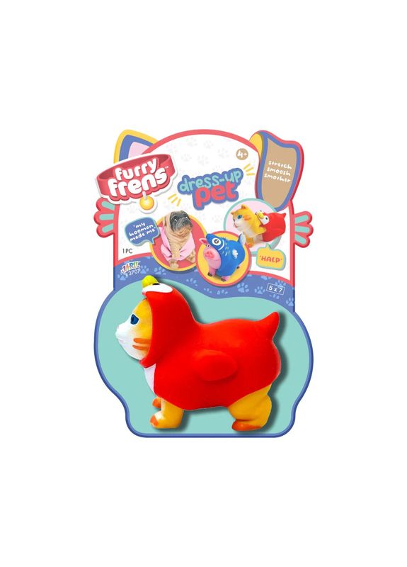 Furry Frens Suit Up Pet Toy