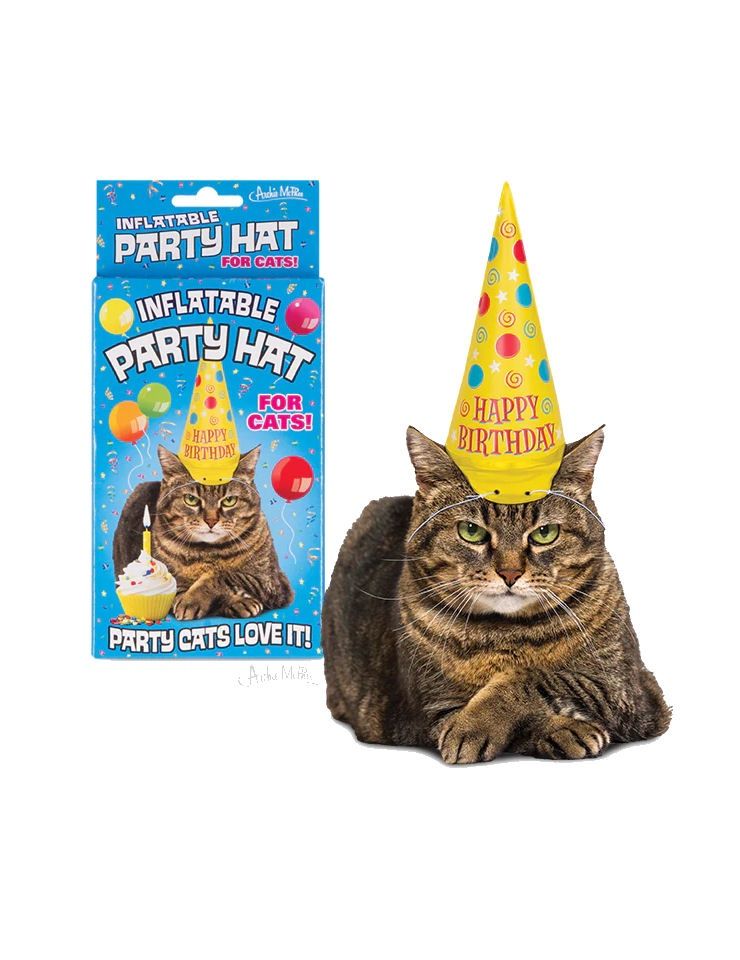 Inflatable Cat Party Hat