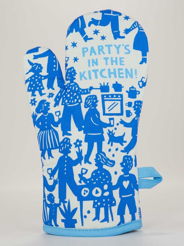 Party’s In The Kitchen Oven Mitt