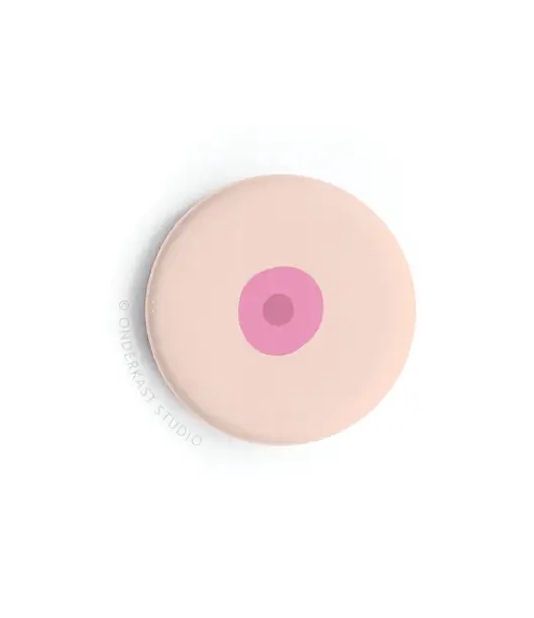 Boob Button Magnet