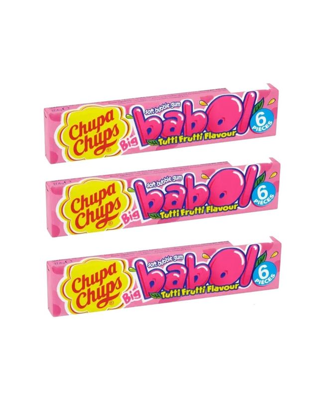 Chupa Chups Big Babel Tutti Fretting Gum