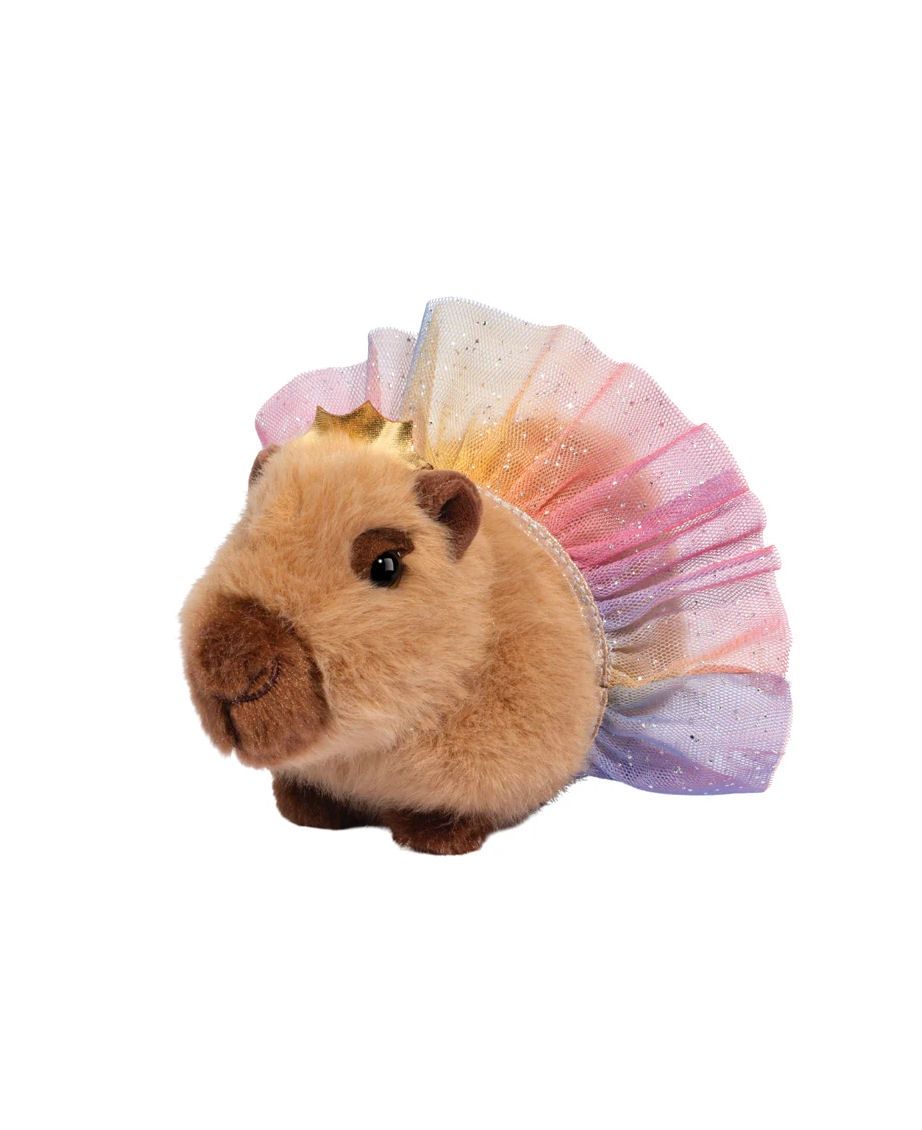Capybara With Tutu Stuffed Animal