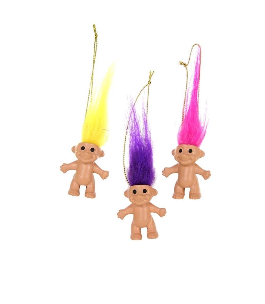 Tiny Troll Assorted Ornament