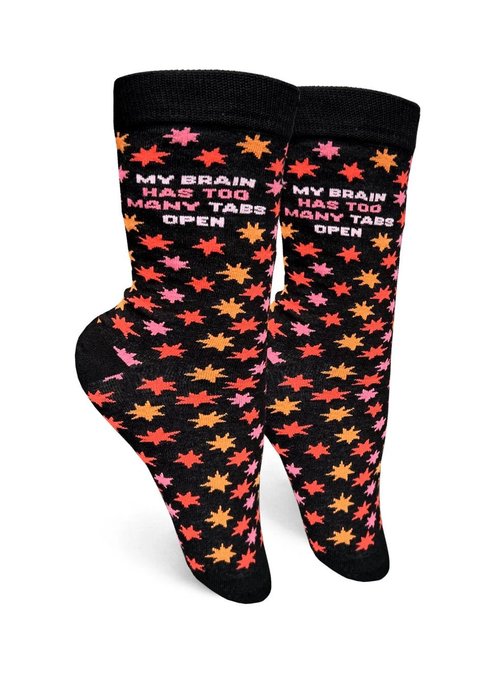 My Brain Has Too Many Tabs Open Women&#39;s Crew Socks
