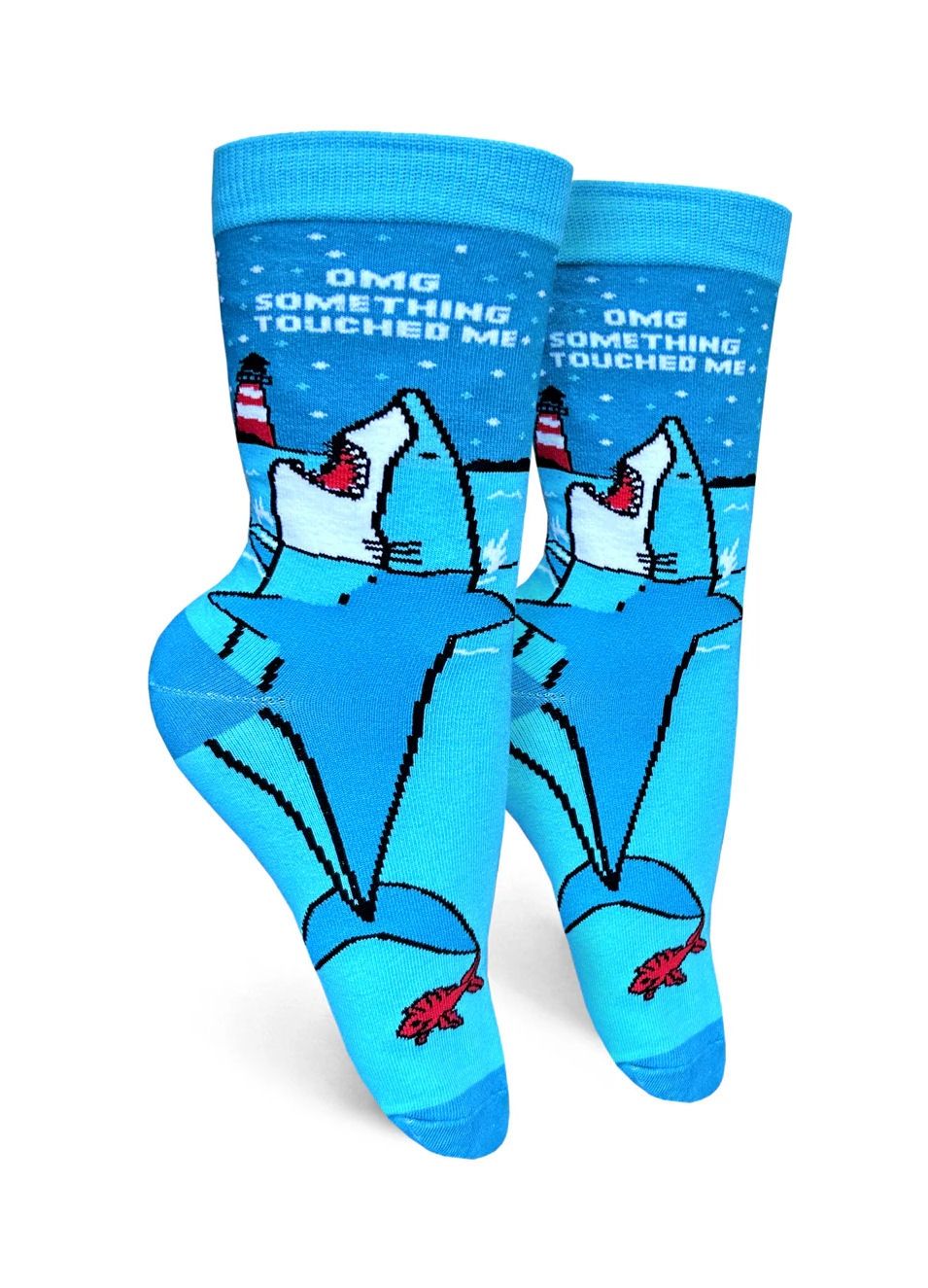 OMG Something Touched Me Women’s Crew Socks