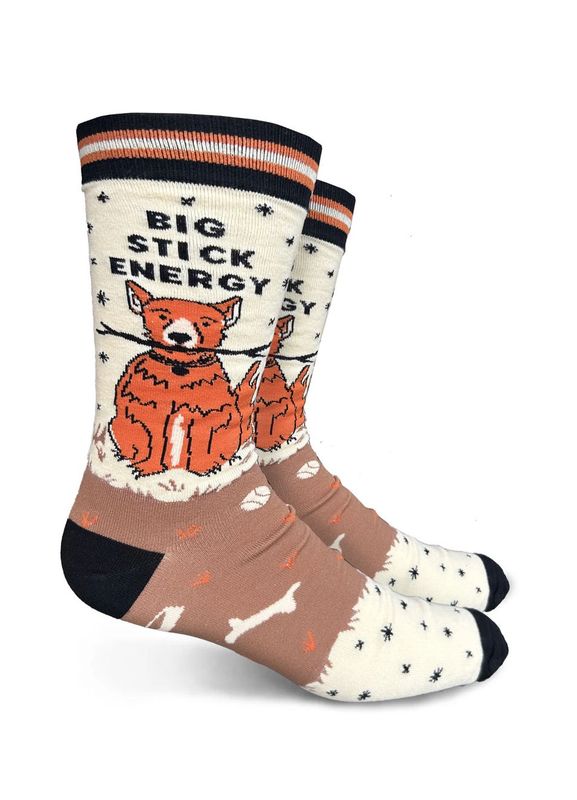 Big Stick Energy Men&#39;s Crew Socks