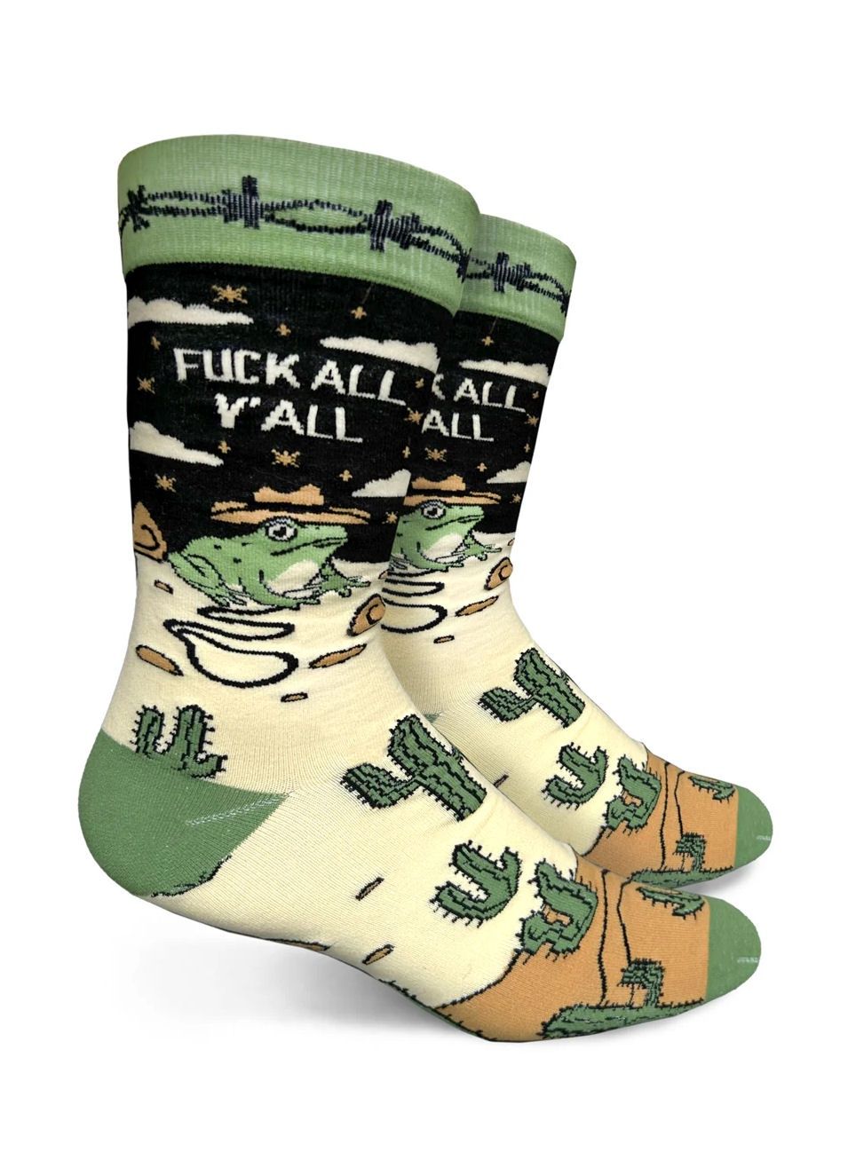 Fuck All Y’all Men’s Crew Socks