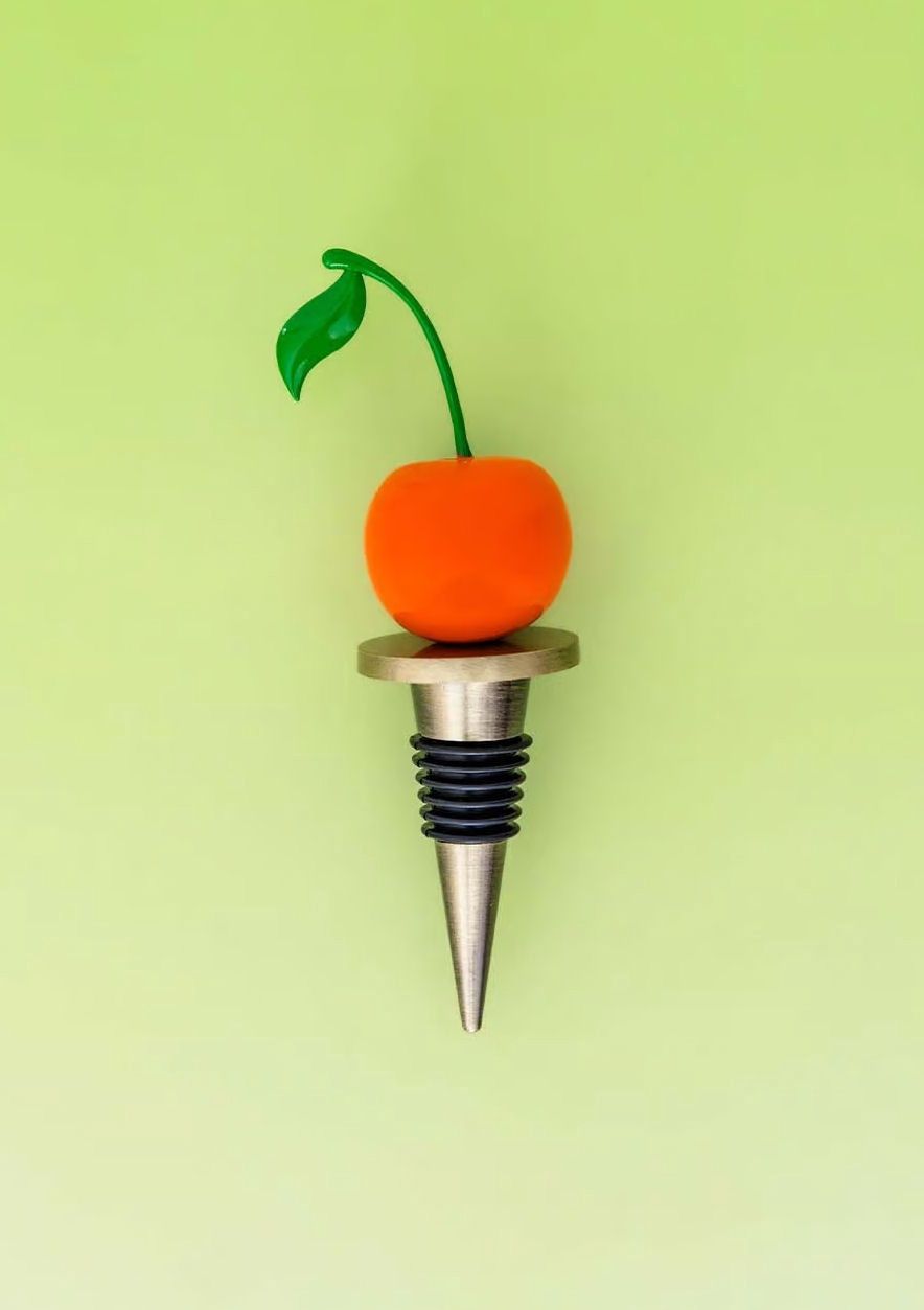 Cherry Wine Stopper