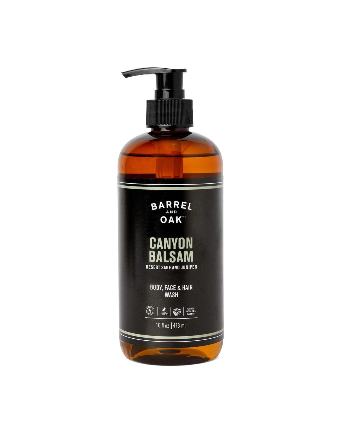 Barrel And Oak Canyon Balsam Body, Face And Hair Wash