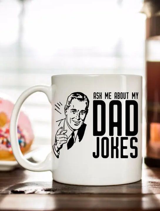 Ask Me About My Dad Jokes Mug
