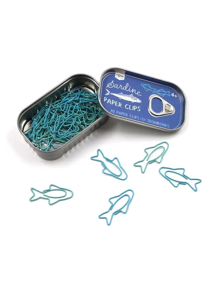 Sardine Paper Clips