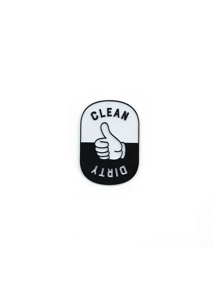 Clean Dirty Retro Magnet