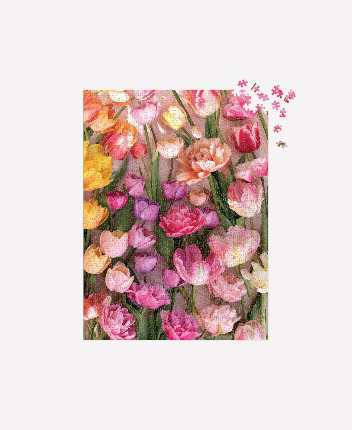 Ephemeral Tulips 1000 Piece Puzzle