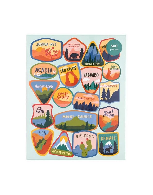 National Parks 500 Piece Puzzle