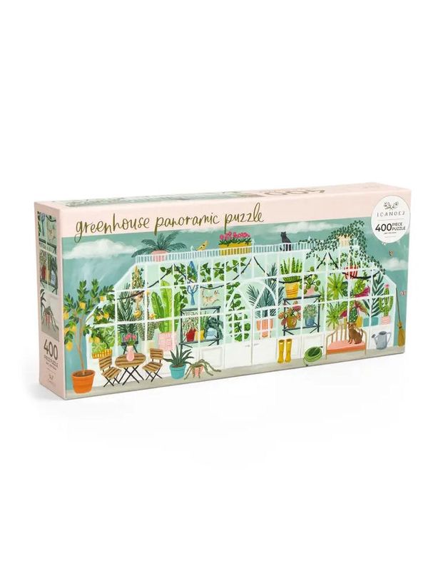 Greenhouse Panoramic 400 Piece Puzzle