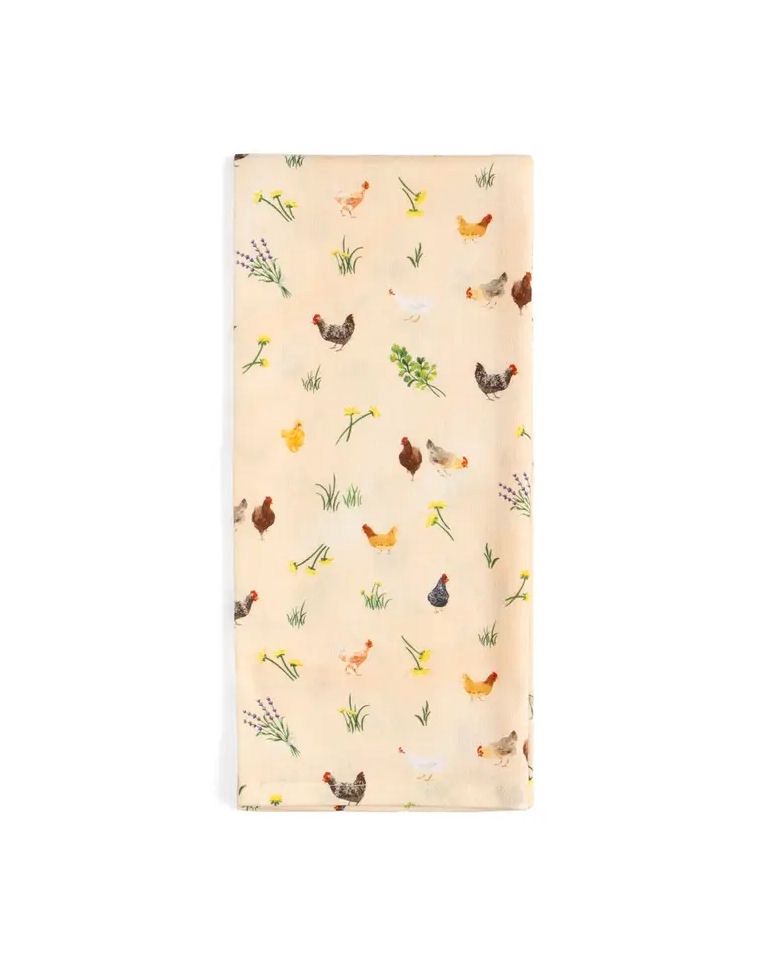 Chicken Meadows Kitchen Towel