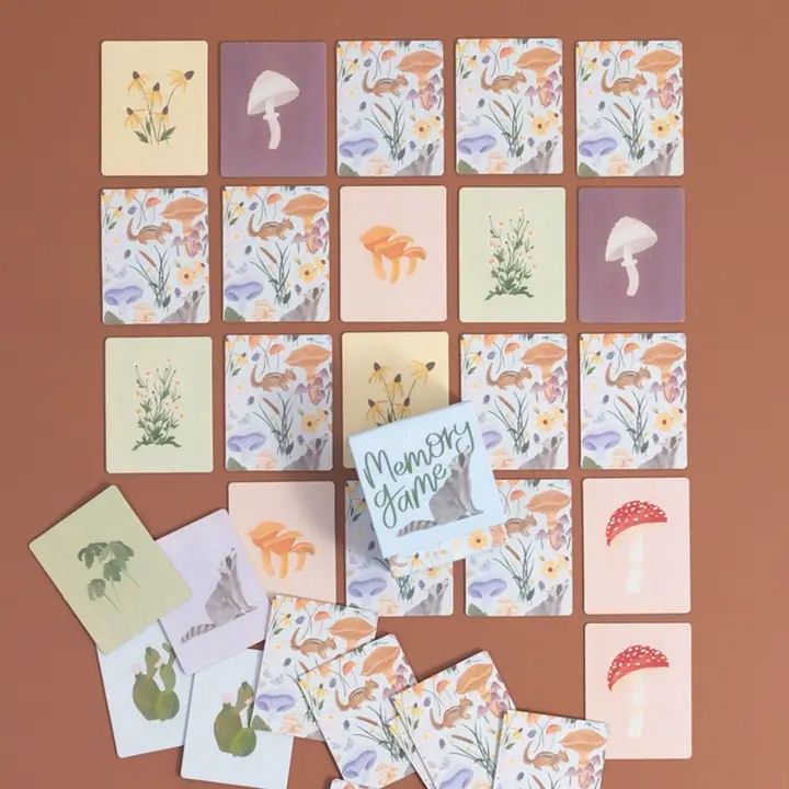 Flora And Fauna Memory Game