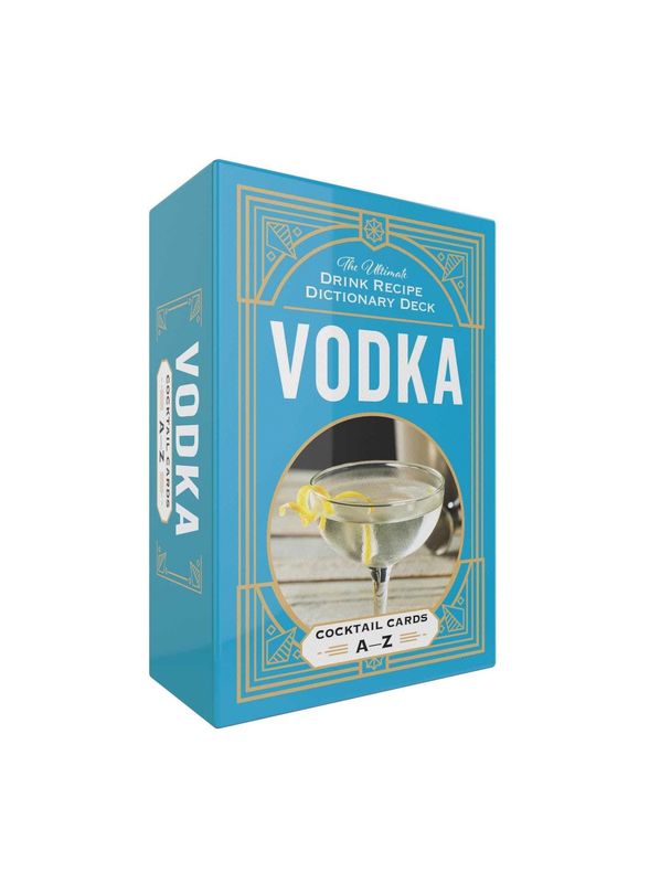 Vodka Cocktail Recipe Card Deck