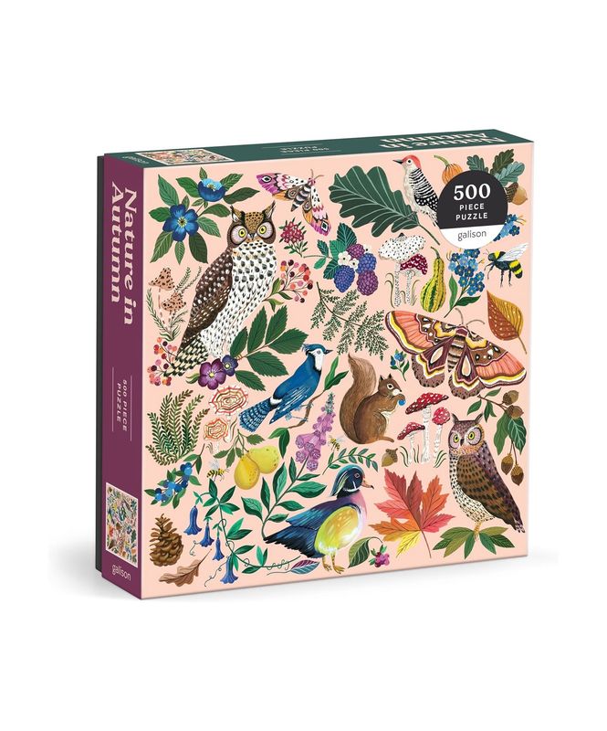 Nature In Autumn 500 Piece Puzzle