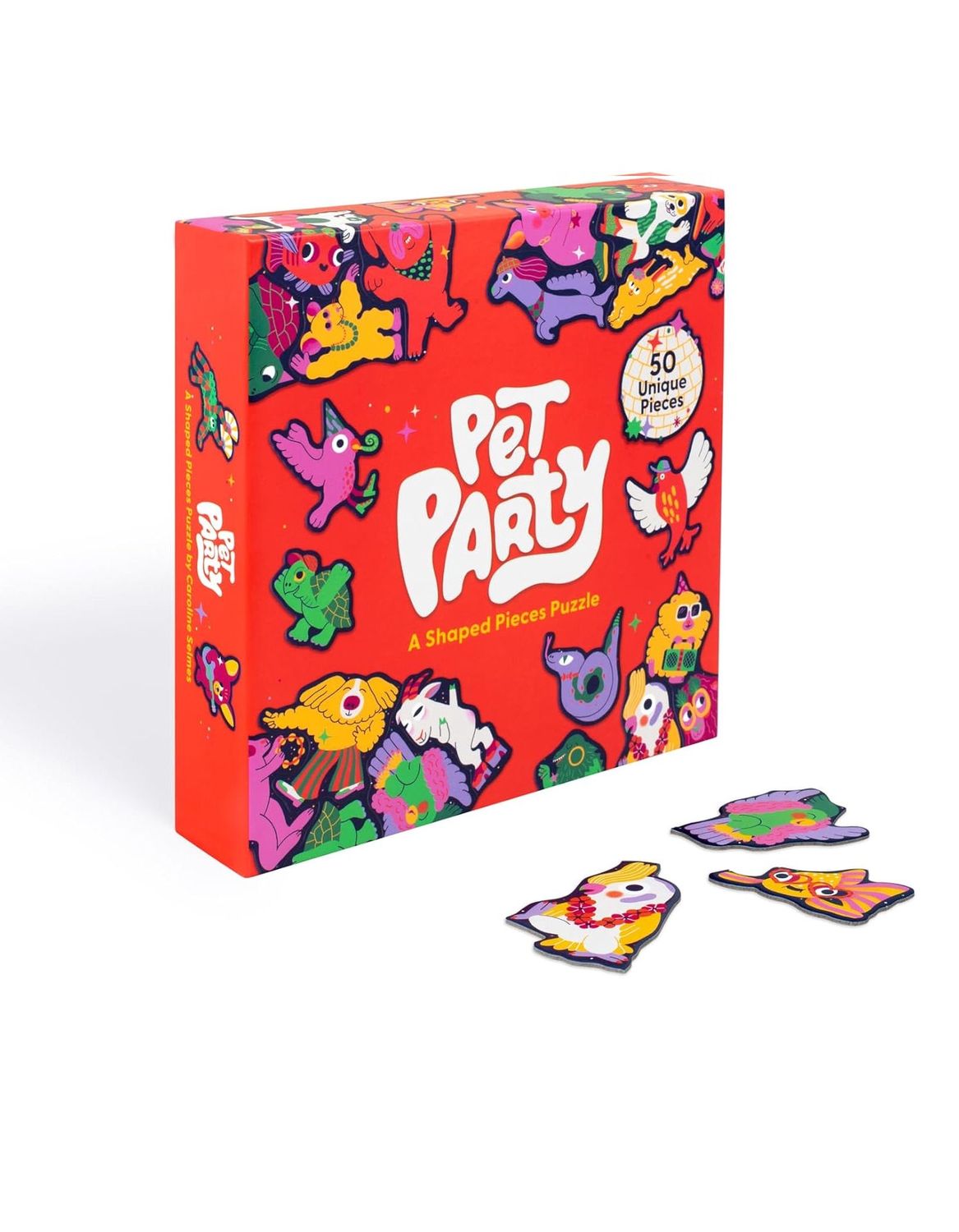 Pet Party Shaped Puzzle