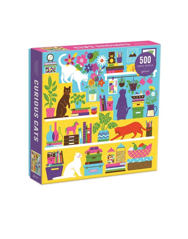 Curious Cats 500 Piece Puzzle