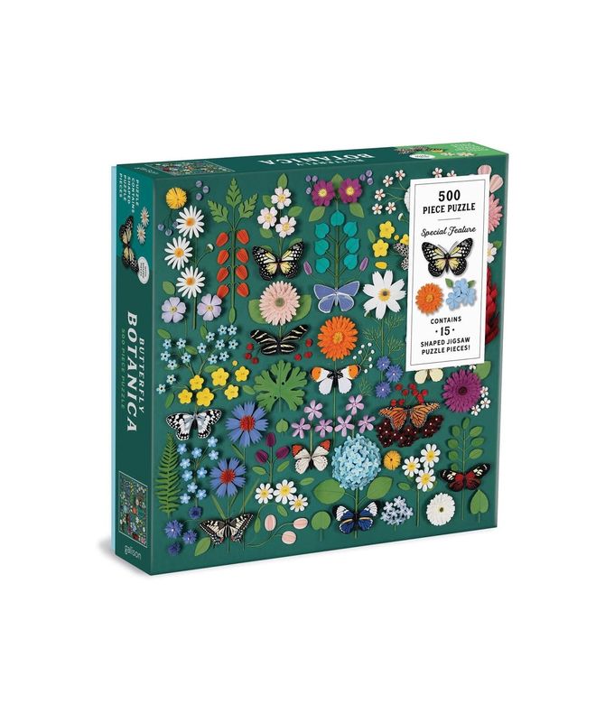Butterfly Botanica 500 Piece Puzzle
