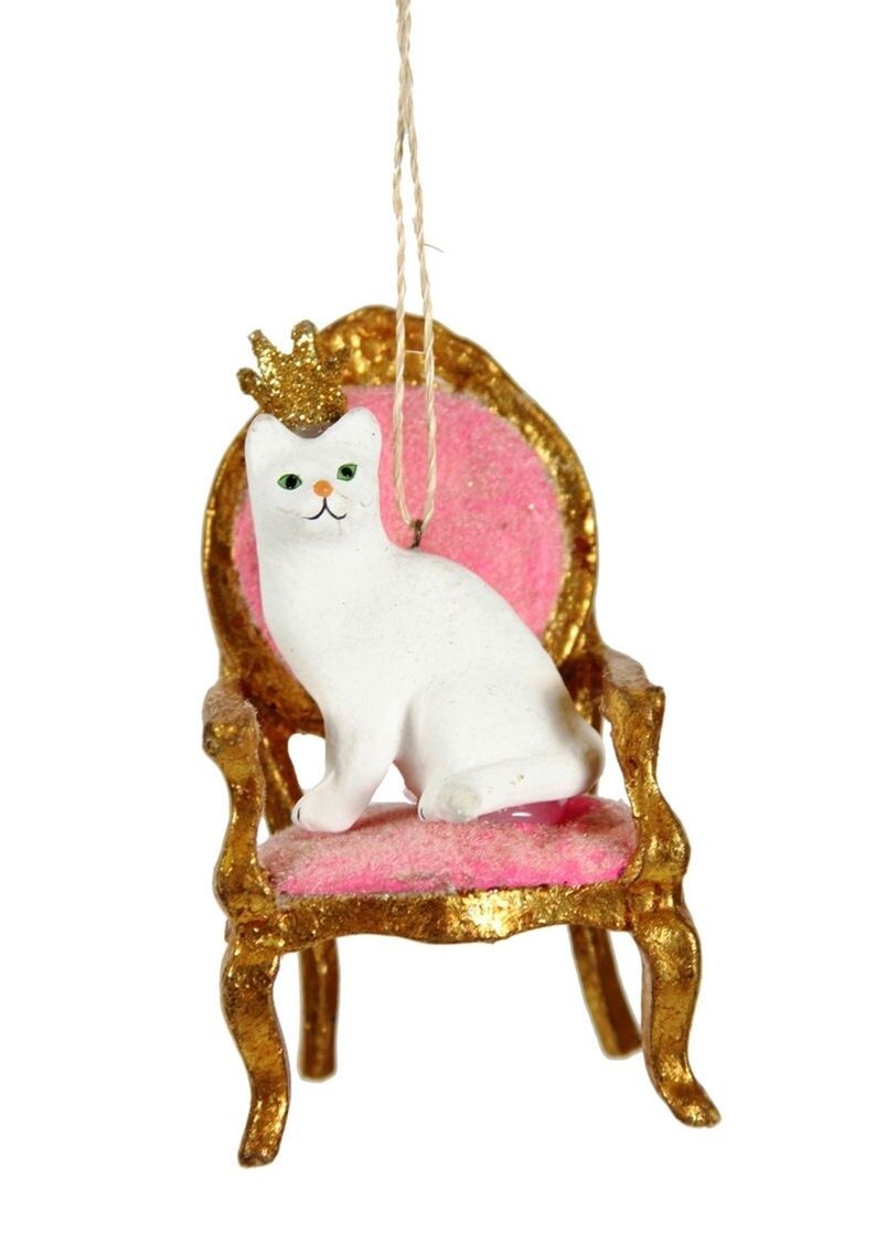 Kitten Queen Ornament