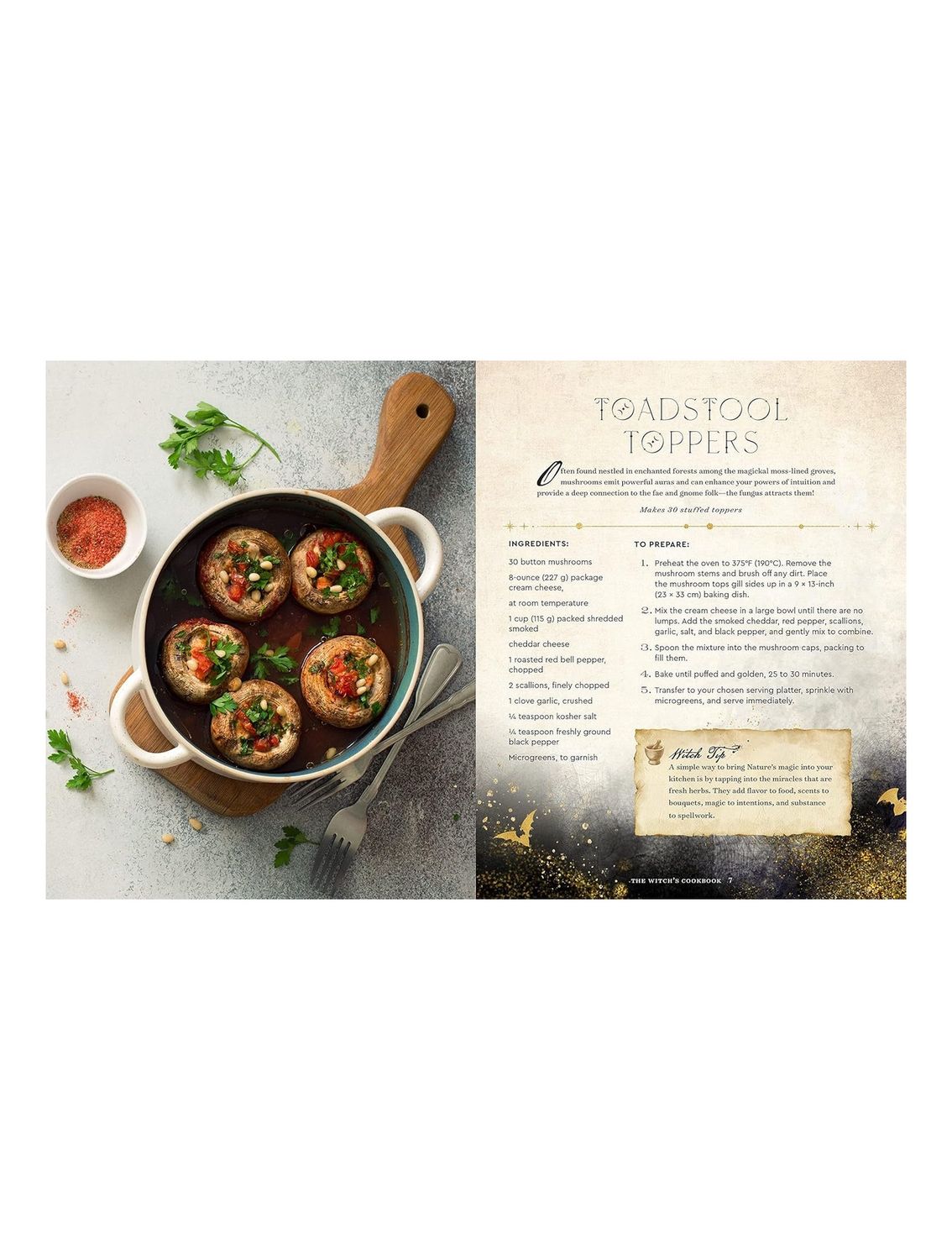 The Witch’s Cookbook Hardcover Book