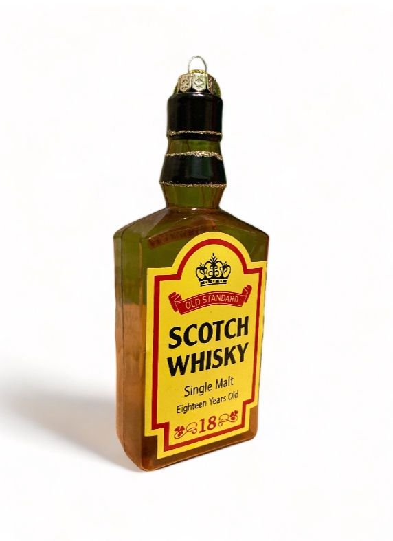 Scotch Whisky Glass Ornament