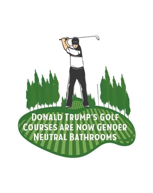 Donald Trump’s Golf Courses Are Now Sticker