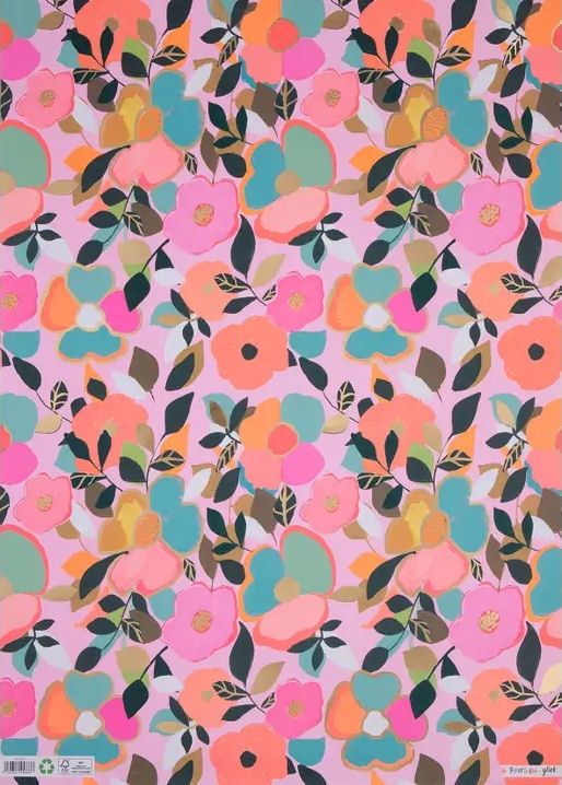 Big Floral Wrapping Paper