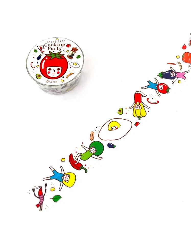 Cooking Party Washi Tape