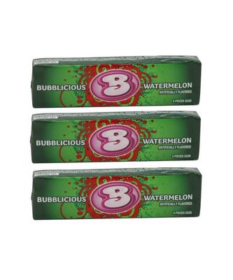 Bubbalicious Watermelon Bubble Gum Pack