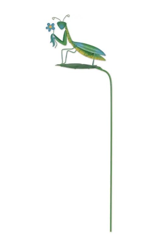 Praying Mantis Garden Pick Stake