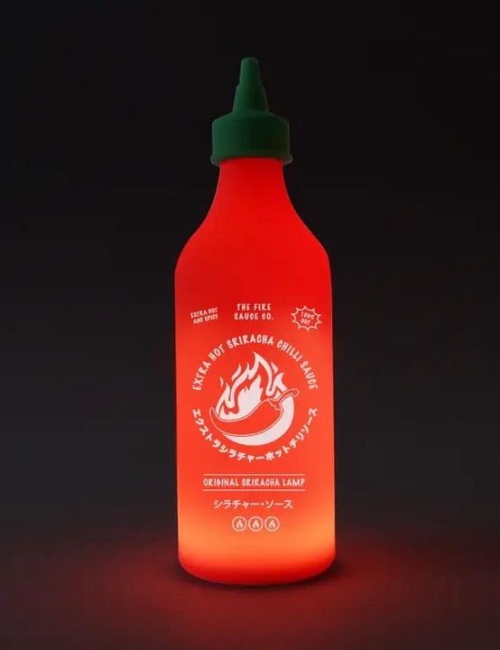 Sriracha Chili Sauce Lamp