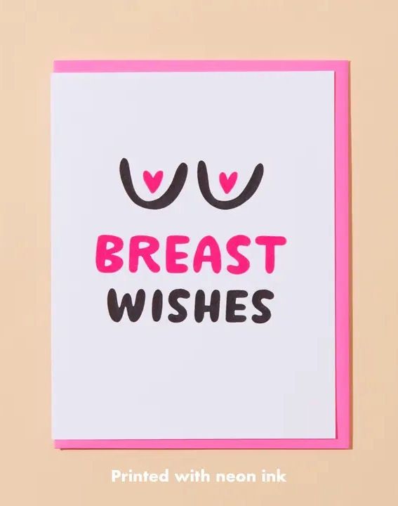 Breast Wishes Card